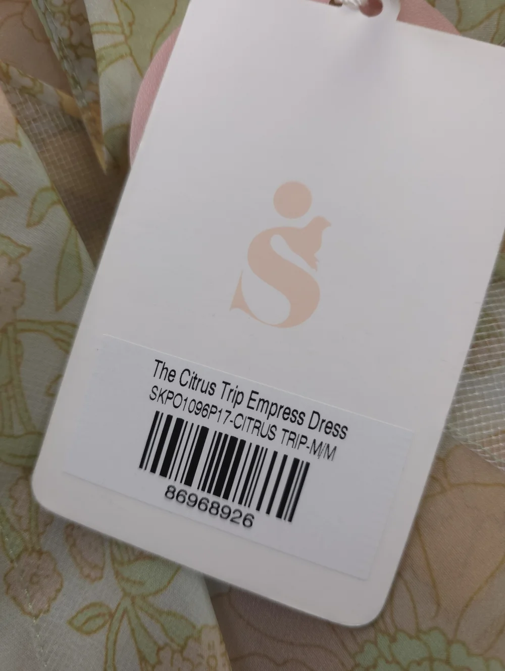 New Selkie Empress The Citrus Trip Dress Sz M - Picture 9 of 15